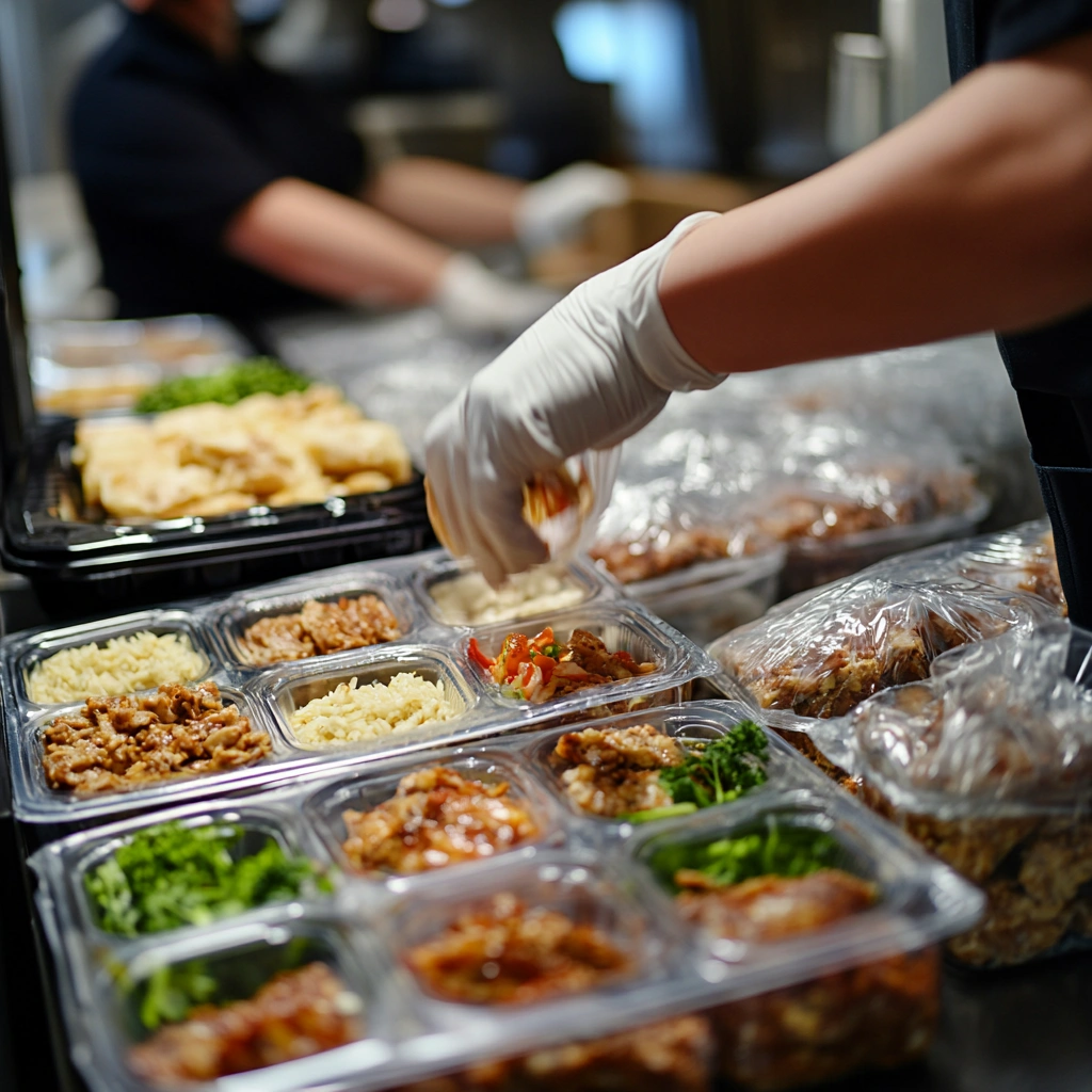 Пакування готових страв для доставки